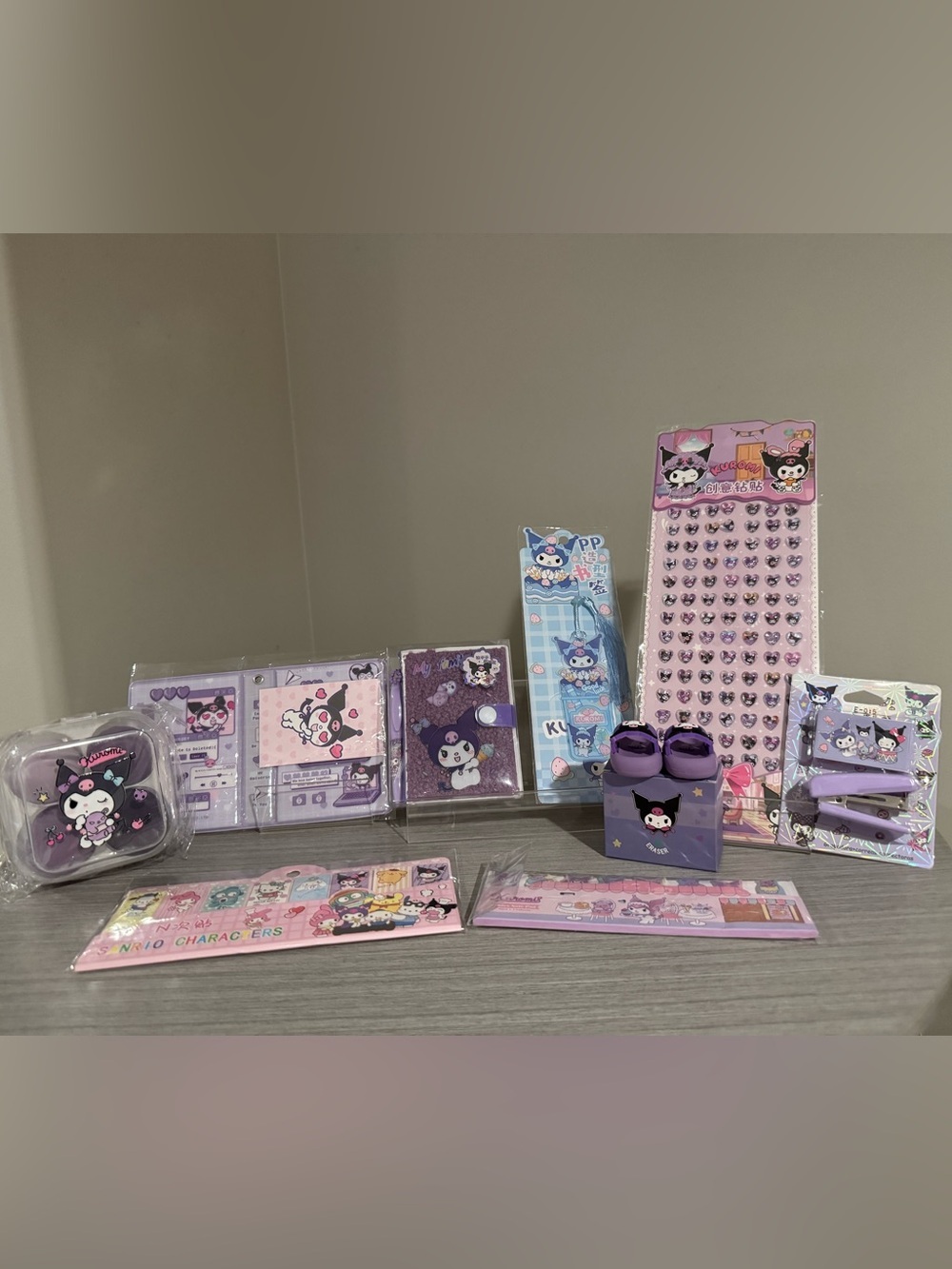 Sanrio Kuromi 9 Piece Bundle